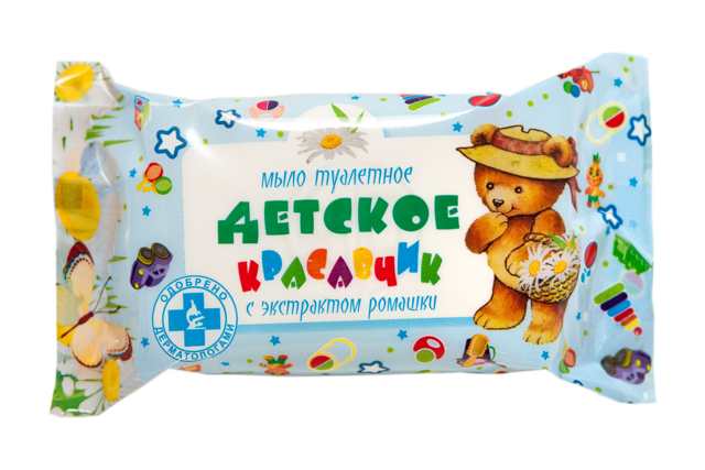 Детское мыло, Красавчик, с экстрактом ромашки