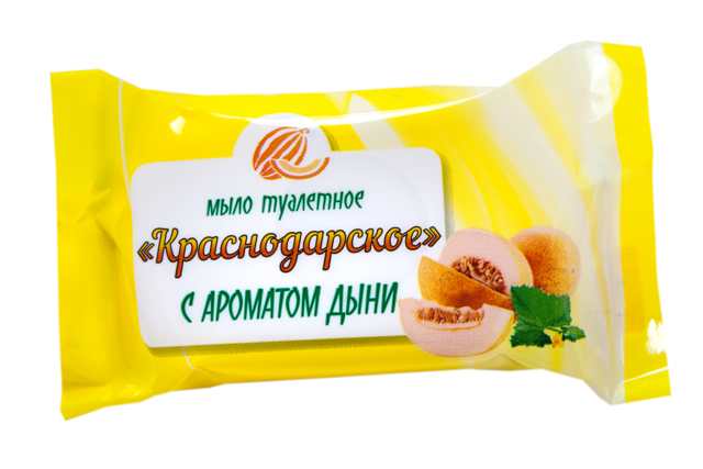 Туалетное мыло, Краснодарское, с ароматом дыни
